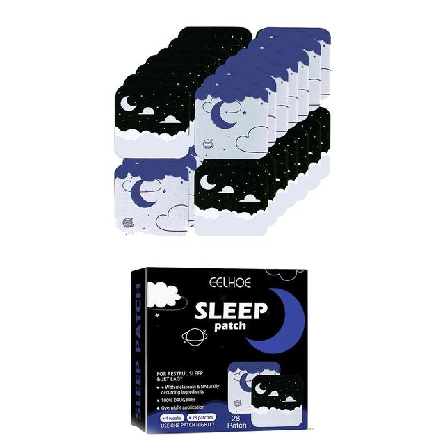 Sleep Patch Sleep Aid Patch For Travel 28 Patches Portable Lightweight Multi 5cmx5cm on Productcaster.