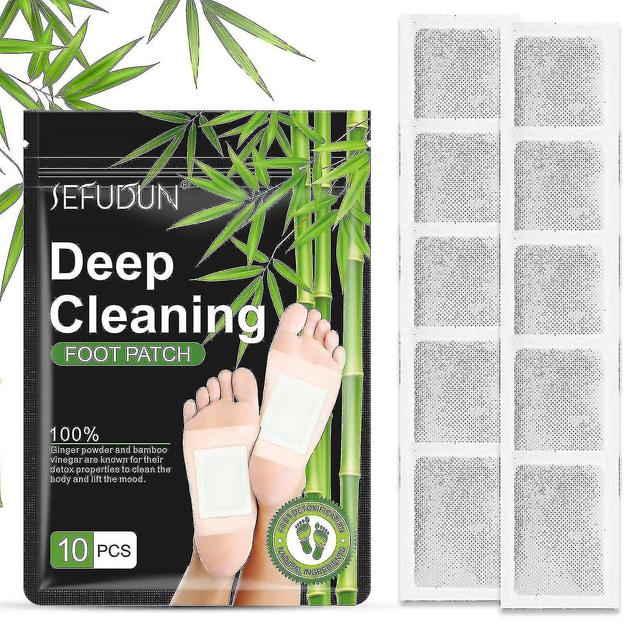 10/20/50 Pcs Foot Detox Patches, Detox Foot Patches For Stress Relief Deep Sleep,100% Natural Detox Foot Pads To Help Remove Toxins Cleanse Body 10PCS on Productcaster.