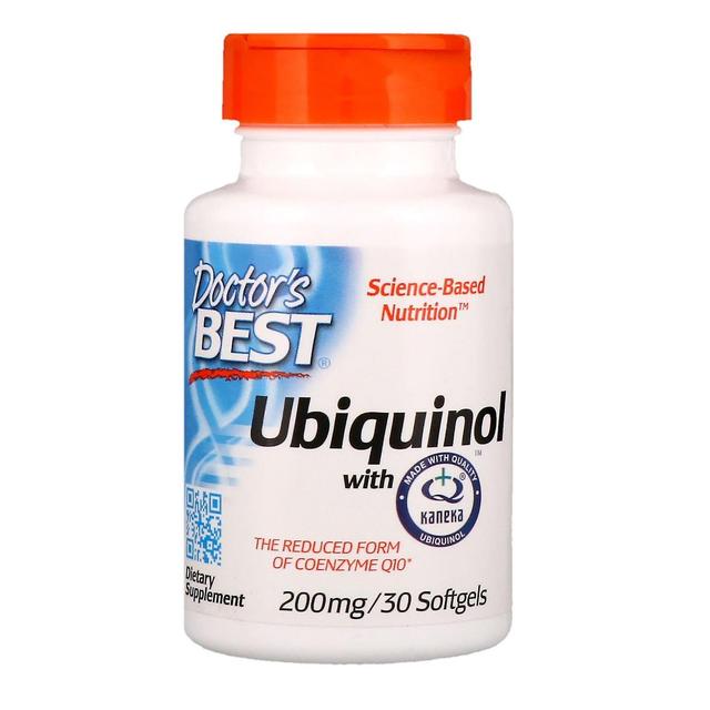 Doctor's Best, Ubiquinol with Kaneka, 200 mg, 30 Softgels on Productcaster.