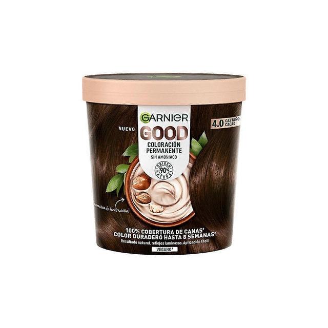 Garnier good coloración permanente 4,0 castaño cacao 1 u on Productcaster.