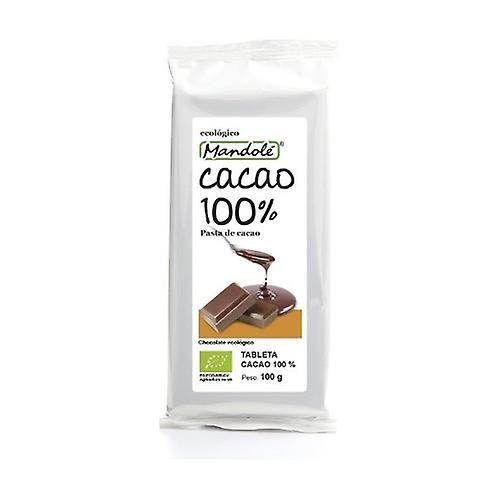 Mandole Cocoa 100% Bio tablet 100 g (Cocoa) on Productcaster.