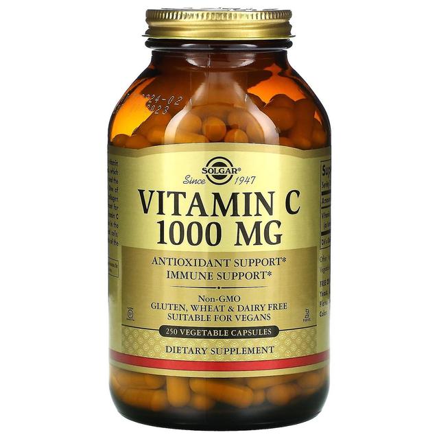 Solgar, Vitamina C, 1.000 mg, 250 Cápsulas Vegetais on Productcaster.