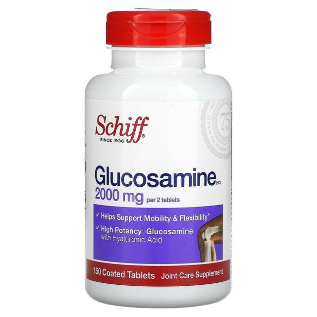 Schiff, Glucosamine HCl, 1,000 mg, 150 Coated Tablets on Productcaster.