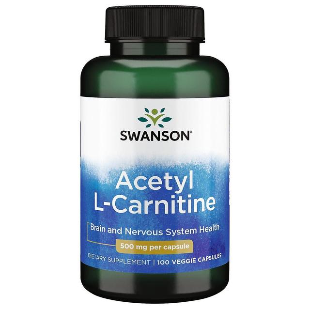 Swanson Acétyl L-Carnitine 500mg 100 Veg Capsules on Productcaster.