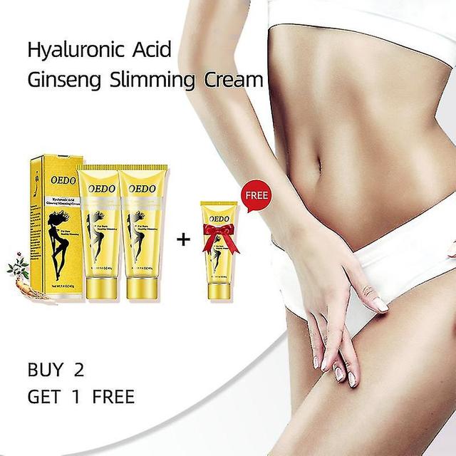 Hyaluronic Acid Ginseng Slimming Cream Natural Lose Weight Reduce Cellulit Buy 2 get 3 on Productcaster.