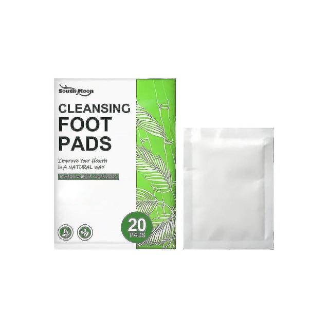 Natural Bamboo Charcoal Foot Patches Moisture Toxin Foot Patches 30pc/bag A on Productcaster.