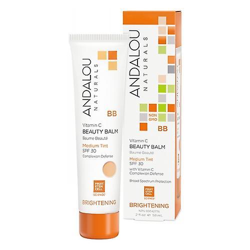 Andalou Naturals Vitamin C BB Beauty Balm Sheer Tint SPF 30, 2 Oz (Pack of 1) on Productcaster.