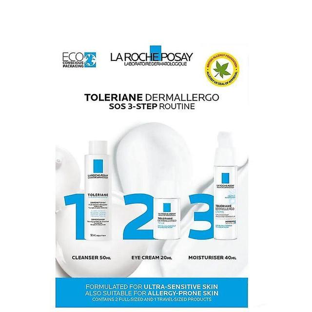 La Roche Posay La Roche-Posay Toleriane Dermallergo 3 Step Kit on Productcaster.