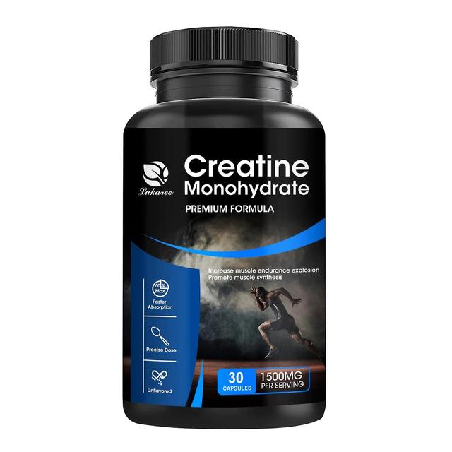 Hikig Monohydrate Creatine Capsules Strength Muscle for Adults Endurance and Energy Support Enhance Athletic Performance 30pcs on Productcaster.