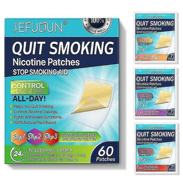 Quit Therapyspatches Plasters Effective Stop Smoking Aid Support Craving Control Triple in one on Productcaster.