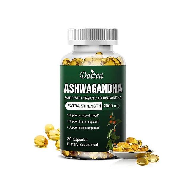 Venalisa Daitea Ashwagandha Extract kapsula antioxidácia, zníženie lipidov, dekompresia, zlepšenie spánku, posilnenie imunity 30 Count-1 bottle on Productcaster.