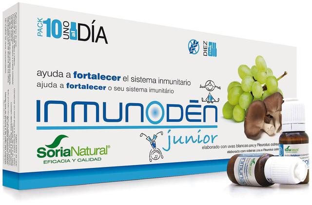 Soria Natural Immunoden Junior 10 x 11ml on Productcaster.