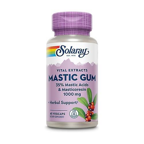 Solaray Mastic Gum 45 vegetable capsules on Productcaster.