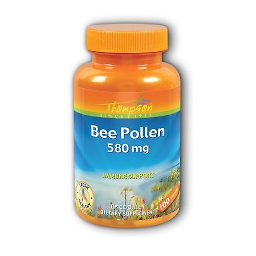 Thompson Bee Pollen, 580 MG, 100 Tabs (Pack of 6) on Productcaster.