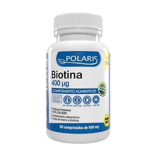 Polaris Biotin 400mcg 60 tablets of 400μg on Productcaster.