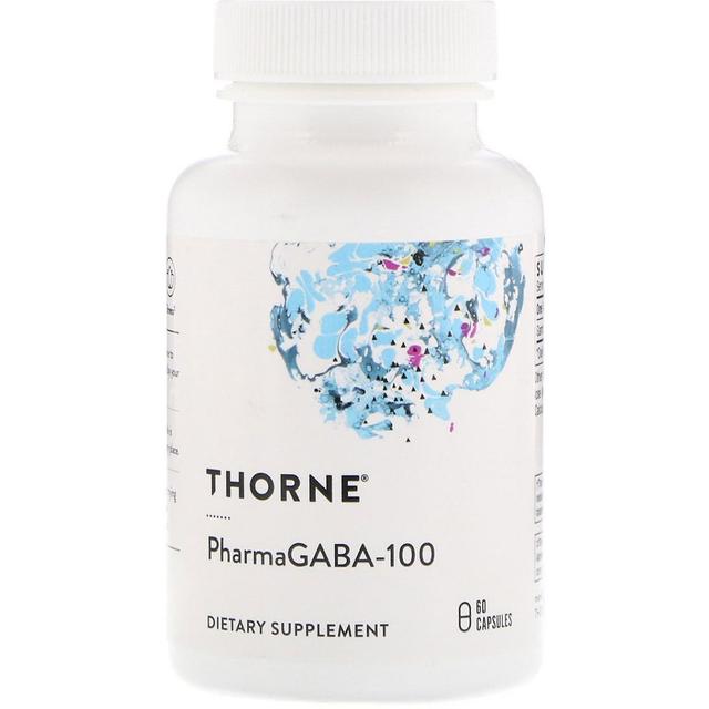 Thorne Research, PharmaGABA-100, 60 Kapseln on Productcaster.