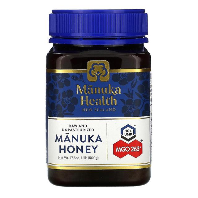 Manuka Health, Manuka Honey, MGO 263+, 1.1 lb (500 g) on Productcaster.