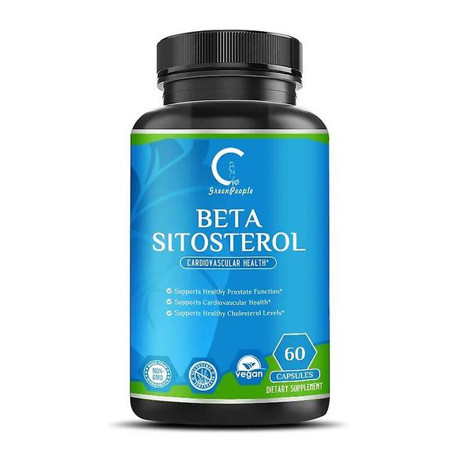 Natural plant extracts - Sitosterol capsule lower cholesterol &Vascular care Reduce sweating Healthy ProstateTIB TIB . 60pcs on Productcaster.