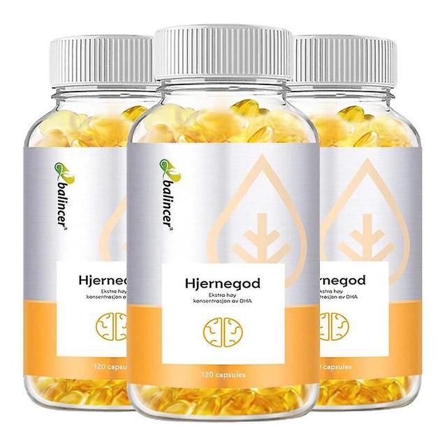 Vorallme Balincer Omega 3 Fischöl Kapsel Ergänzung Immunsystem Gesundheit Unterstützt die Gesundheit der Körpermitte, des Nervensystems und der Aug... on Productcaster.