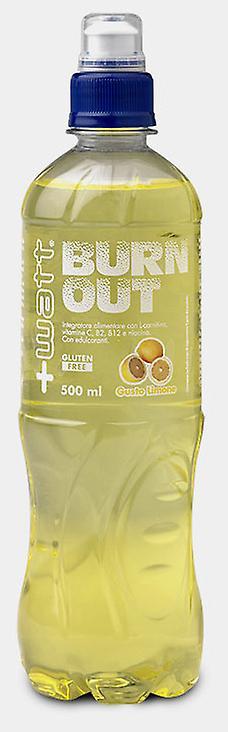 +Watt + Watt Carnitine-based drink Burn Out Lemon 500ml on Productcaster.