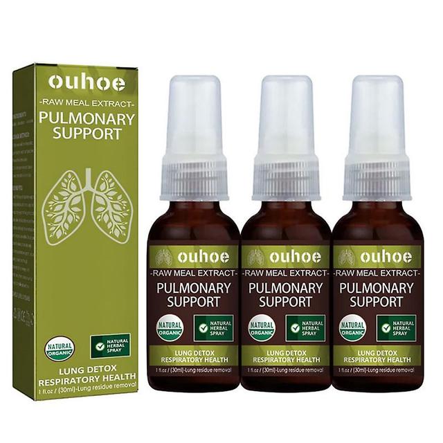 3pcs Herbal Lung Detox Cleanse Mist-Powerful Lung Support, Cleansing Spray on Productcaster.