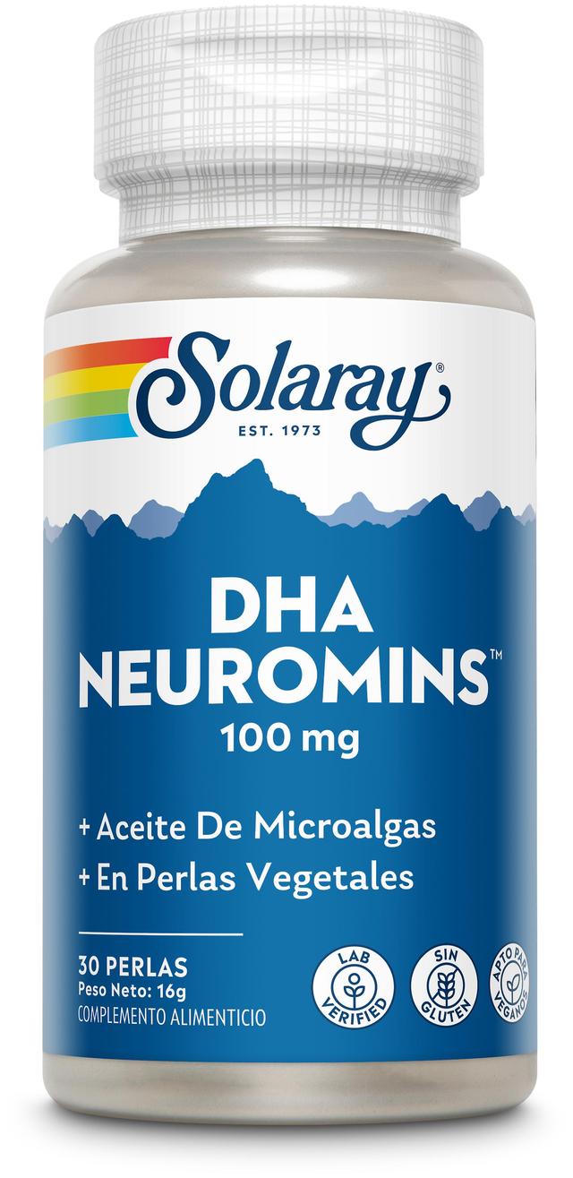 Solaray DHA Neuromins 100mg 30 Pearls 30 Units on Productcaster.