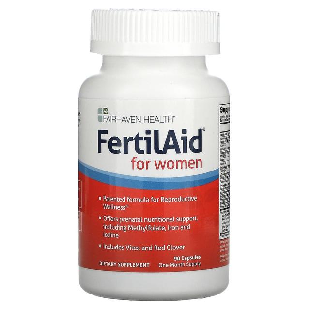 Fairhaven Health, FertilAid for Women, 90 Capsules on Productcaster.