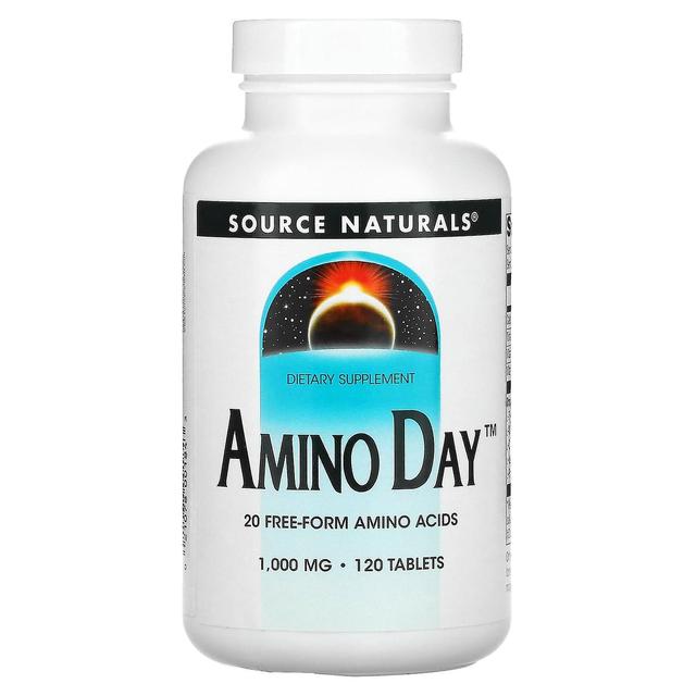 Source Naturals, Amino Day, 1,000 mg, 120 Tablets on Productcaster.