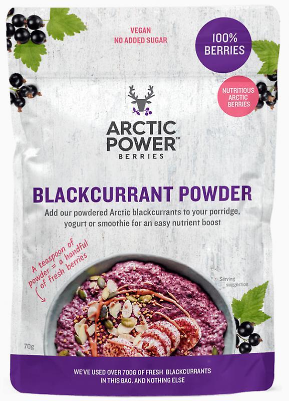 Arctic Power Berries Arctic Power Beeren Schwarze Johannisbeere Pulver 70g on Productcaster.