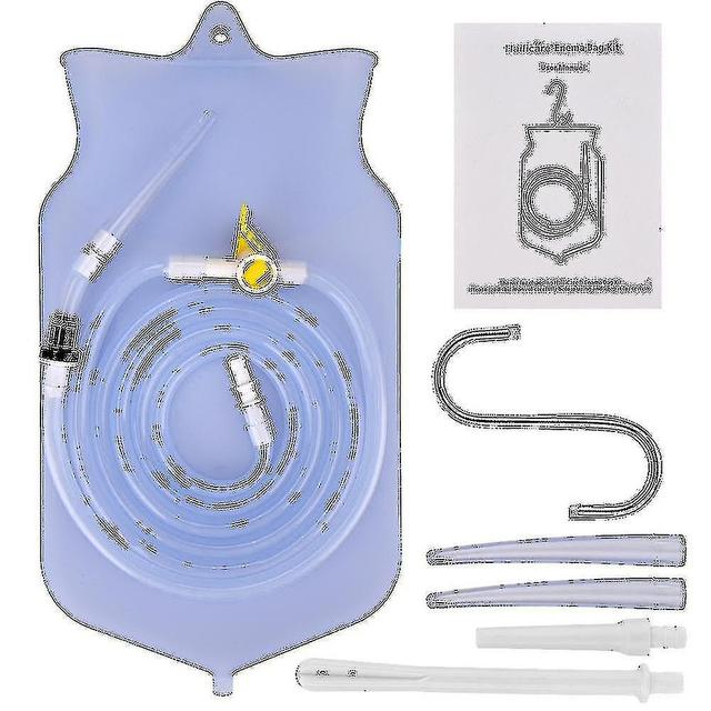 Bimirth Cleanse And Detoxify With Our Medical-grade Silicone Enema Kit - Includes 2l Bucket And 4 Nozzles. Shop Now For Gentle Colon Cleaning! on Productcaster.