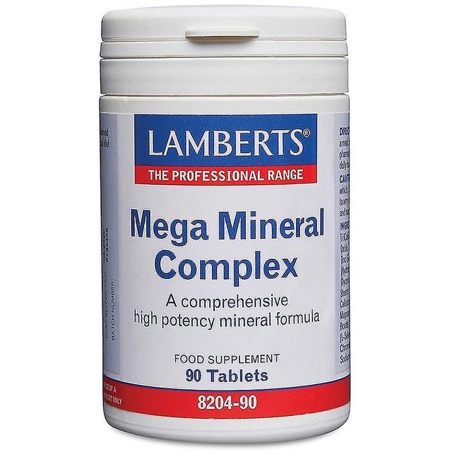 Lamberts Mega Mineral Complex Tabs 90 (8204-90) on Productcaster.