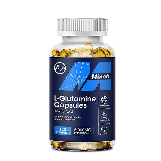 Visgaler L-glutamine Capsules Supplements Transporter Amino Acid Improve Brain Function Support Workout Muscle Recovery For Adults 30 per on Productcaster.