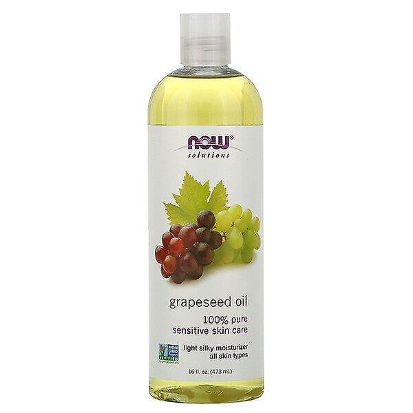 Now Foods, Solutions, Grapeseed Oil, 16 fl oz (473 ml) on Productcaster.