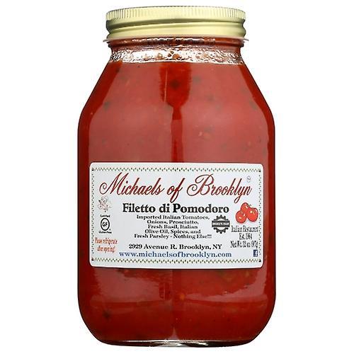 Michaels Of Brooklyn Sauce Filto De Pmodoro Gf, Case of 6 X 32 Oz (Pack of 1) on Productcaster.