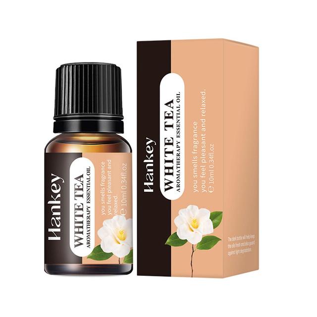 10ml Practical Indoor Fragrance Oil Release Pressure Perfumes Diffuse For Home White Tea Fragrance on Productcaster.