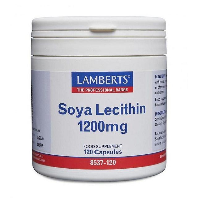 Lamberts Soya Lecithin Cápsulas 1200mg 120 (8537-120) on Productcaster.