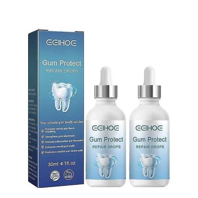 EELHOE Gingival Repair Drops - Gum Repair Serum for Receding Gums and Periodontal Care 2pcs on Productcaster.