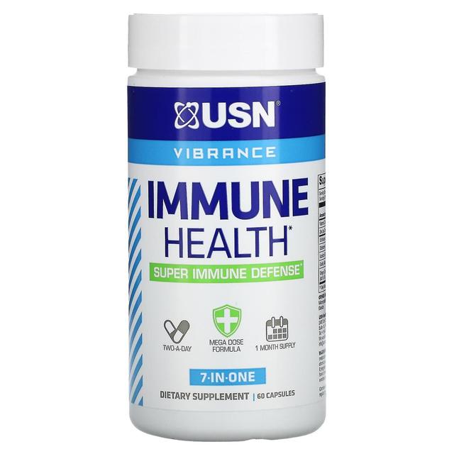 USN, Immuun Gezondheid, Super Immuun Verdediging, 60 Capsules on Productcaster.