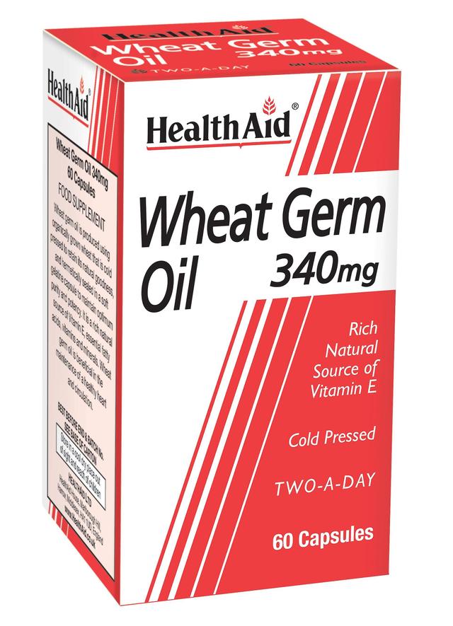 Health aid wheat germ oil 340mg 60's on Productcaster.