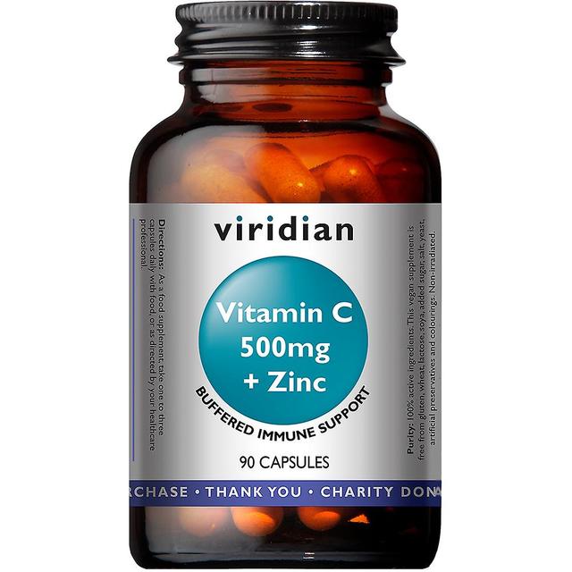 Viridian vitamin c 500mg + zinc 90's on Productcaster.