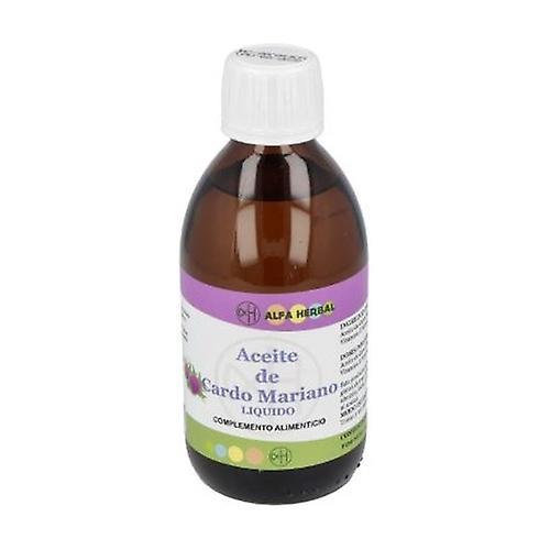 Alfa Herbal milk thistle oil 250 ml of oil on Productcaster.