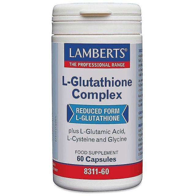 Lamberts L-Glutathion Complex caps 60 (8311-60) on Productcaster.