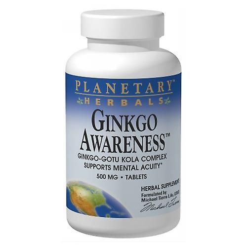 Planetary Herbals Ginkgo Awareness, 60 Tabs (Pack of 1) on Productcaster.