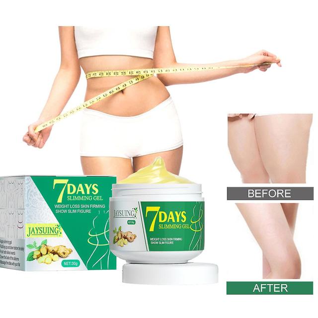 Szlykj 20% Off,1pcs Belly Fat Burning Quick Cream, Organic Mustard Ointment Against Cellulite, Ginger Fat Burning Cream, Anti-celulite Body Slimmin... on Productcaster.