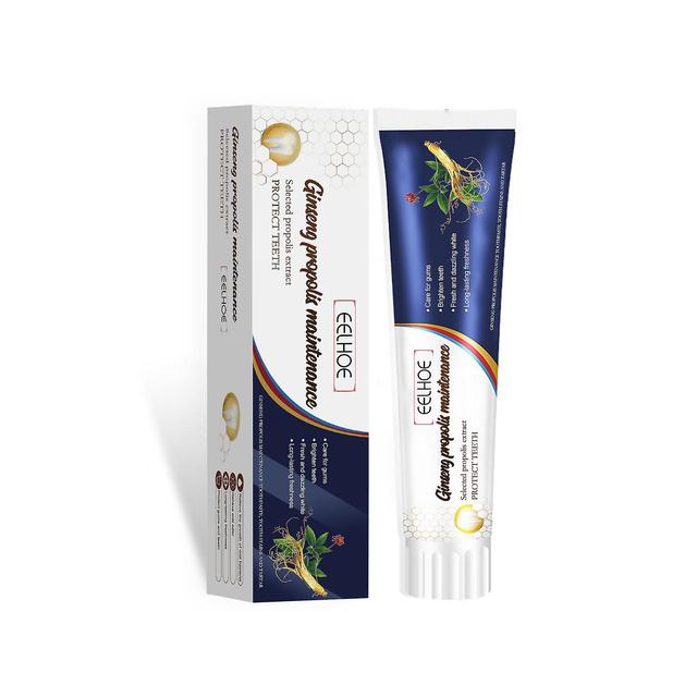 Ncyy 100g Ginseng Propolis Oral Ointment Remove Stains Whitening Deep Cleansing Dental Toothpaste on Productcaster.