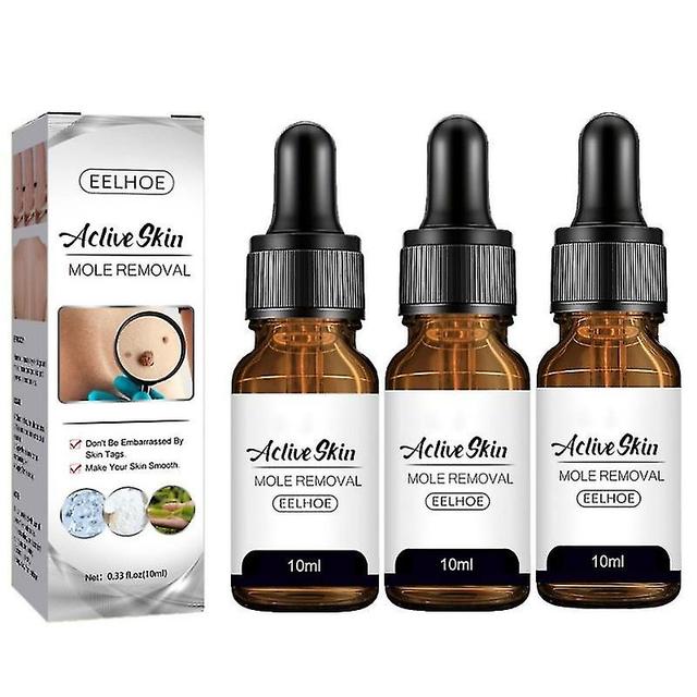 3pcs Nuovo più veloce ed efficace Anti-tag Kit di aiuto domestico Indolore Fast Remover Siero Verruca Scatola nera on Productcaster.