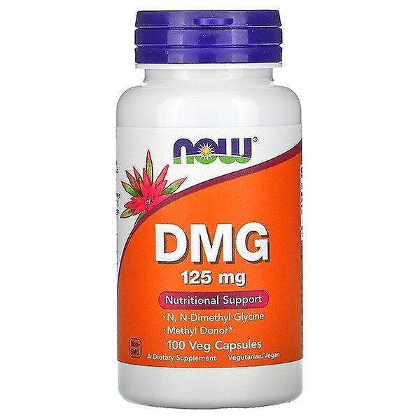 NOW Foods Nu Foods, DMG, 125 mg, 100 Vegetarisch Capsules on Productcaster.