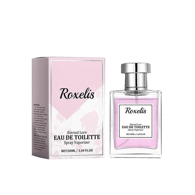 Zdiqing Rose Perfume Eternal Eau Toilette Delicate Perfume Lasting 50ml Red on Productcaster.