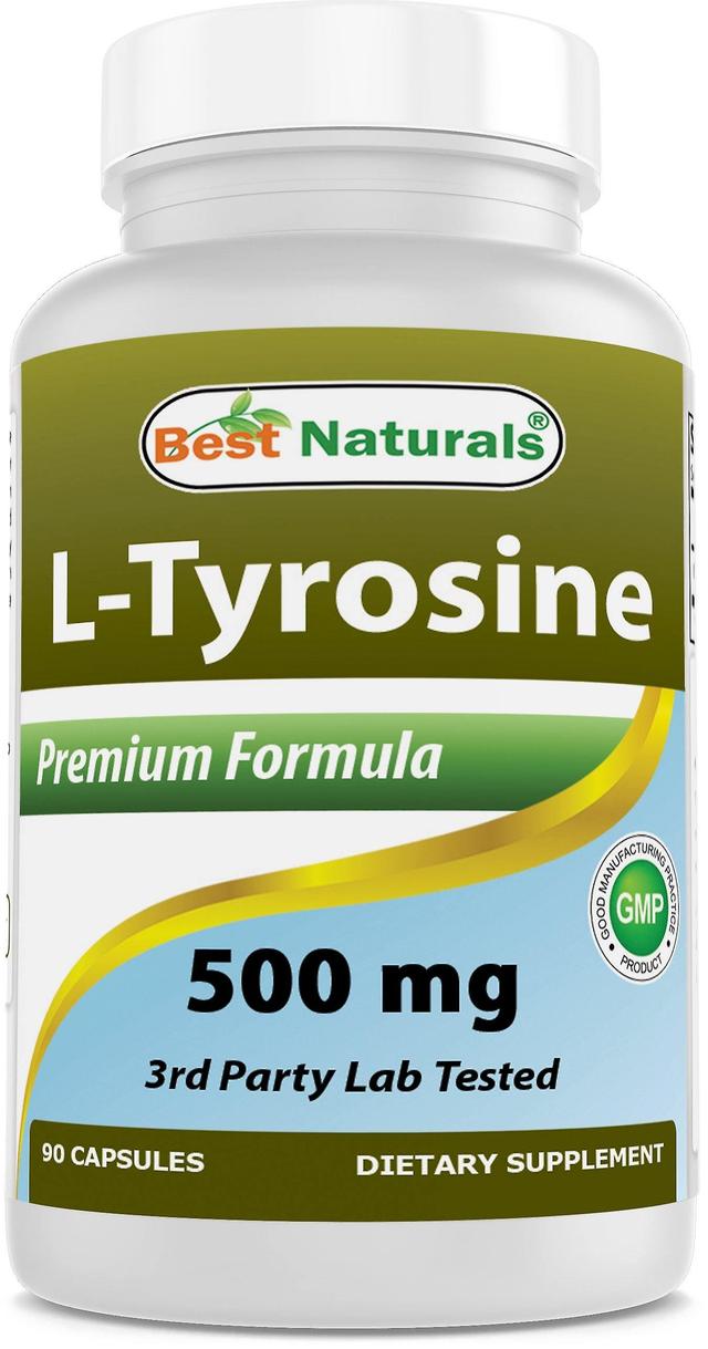 Best naturals l-tyrosine 500 mg 90 capsules on Productcaster.