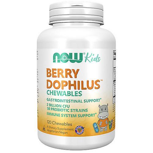 Now Foods Berrydophilus Kids, 120 Chewables (Pack of 3) on Productcaster.